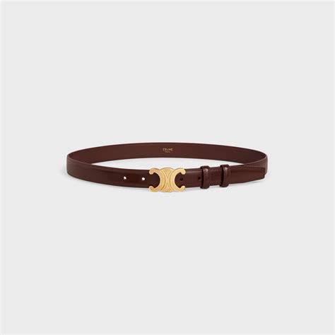 celine belt chestnut|Celine belt prices.